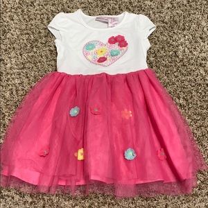 Adorable floral tulle dress. New with tags!